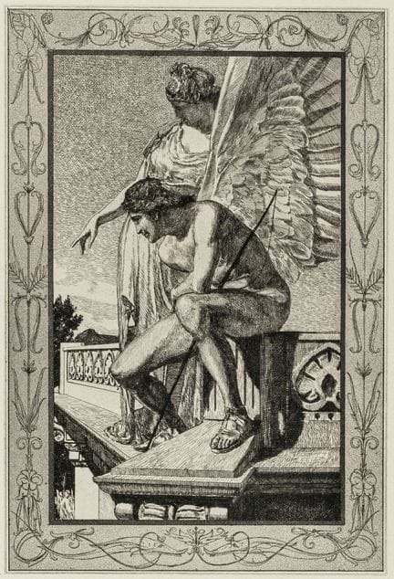 Klinger, Max. Radierungen zu Apulejus' Märchen Amo