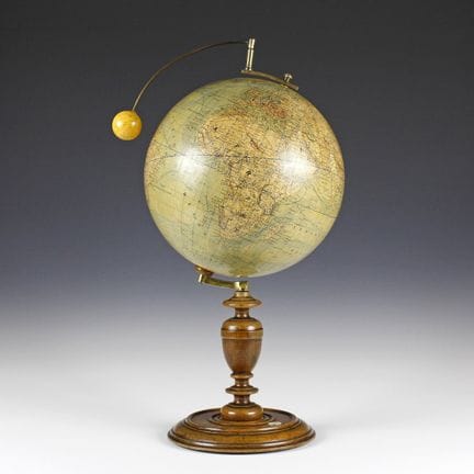 Globi e astronomia - Raro lunario di Ludwig Julius