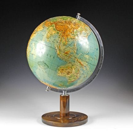 Globes &amp; Astronomy - Globo in rilievo di Paul 