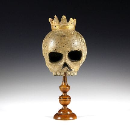 Curiosities - Memento Mori Totenkopf. Alpenländisc