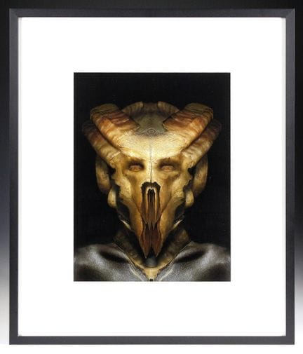 Curiosities - Ritratto "Black Amun". Merging Photo
