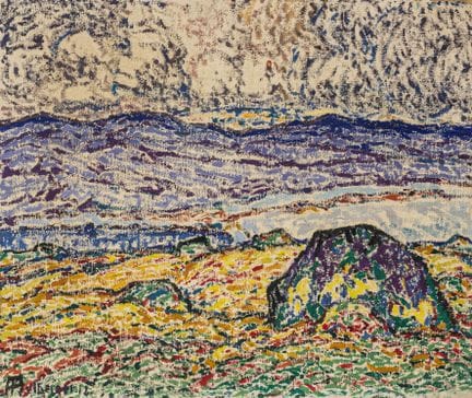 Helberger, Alfred Hermann. Untitled. (Mountain Lan