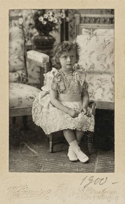 Romanow-Dynastie - Großfürstin Ta'yana Nikolaevna.