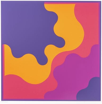 Gerstner, Karl. Algoritmo. Serigrafía en color sob