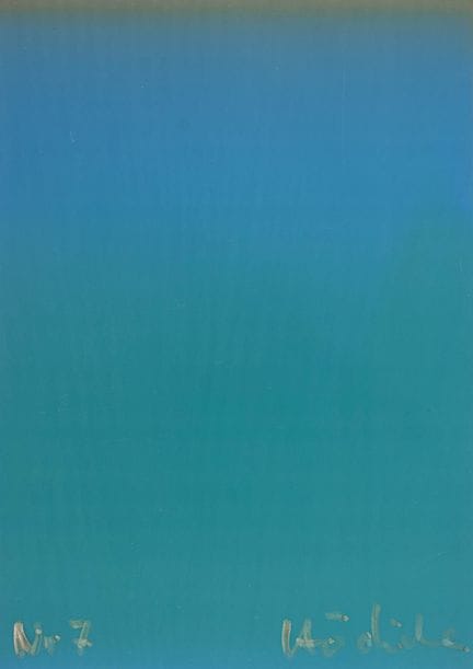 霍迪克，卡尔·霍斯特。6个庭院。1972 / 1994。6块铝板。杜塞尔多夫，格米雷克画廊，约200