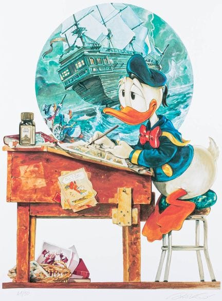 Animation Art - Rovero, Pierpaolo. El Pato Donald 