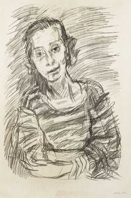 Kokoschka, Oskar. El Concierto I. Litografía sobre