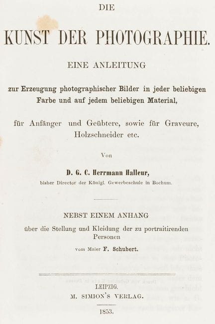 Álbumes de fotos - Halleur, Herrmann. El arte de l