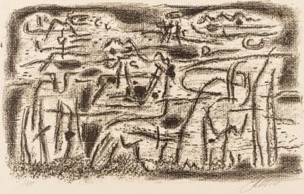 Baumeister, Willi. Collection de 3 lithographies e