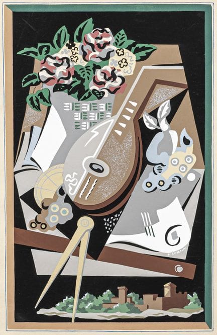Severini, Gino. «Nature morte au compas», de la se