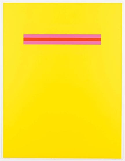 Ruden, Dieter. Amarillo-rosa y azul-rojo. 2 serigr
