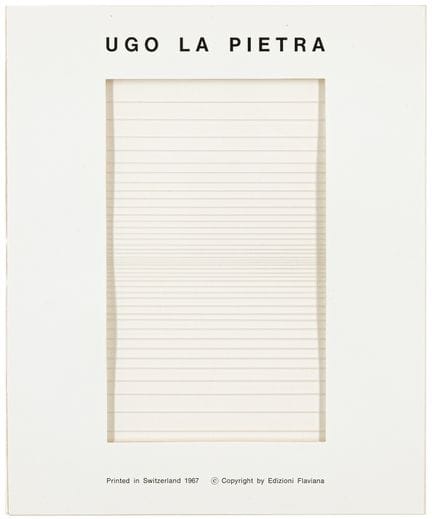 La Pietra, Ugo. Campo tissurale. Papel montado y t