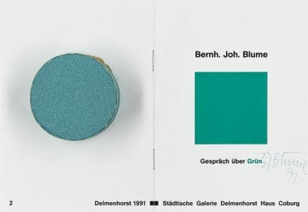 Fluxus - Blume, Anna y Bernhard. Colección de 10 p