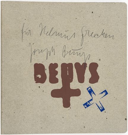 Fluxus - Beuys, Joseph. Colección que incluye 1 ca