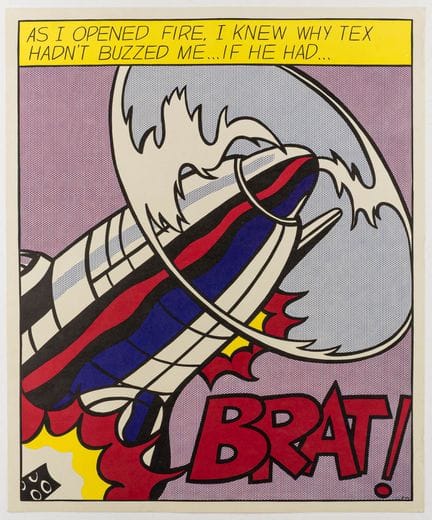 Lichtenstein, Roy. *As I Opened Fire*. 3 impresion