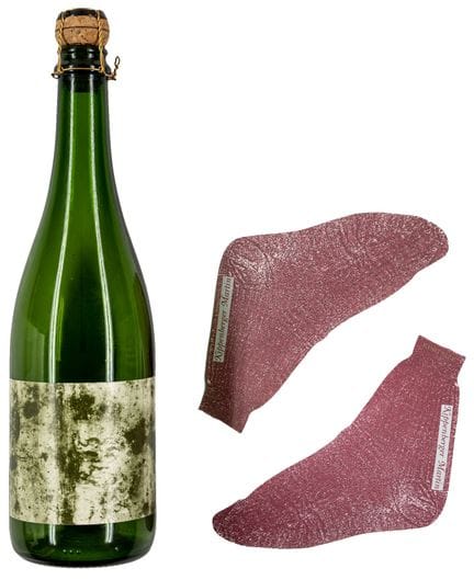 Kippenberger, Martin. No Natursekt. Wine bottle wi