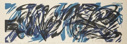 Götz, Karl Otto. Sin título. (Composición en azul 