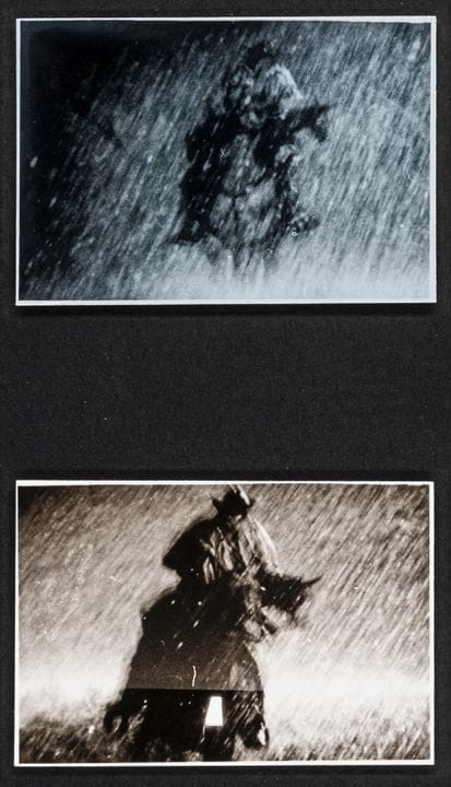 Dahn, Walter. Sammlung mit einer Gouache, 2 Photog