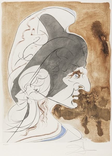 Dali, Salvador. Condottiere – Extrait de la série 
