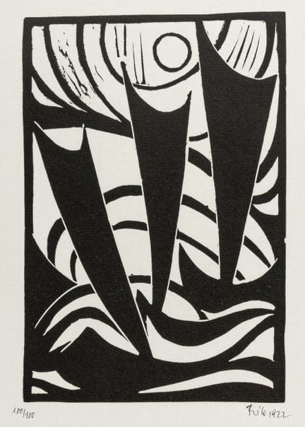 Maatsch, Thilo. 6 xilografías firmadas, 1922-1926.