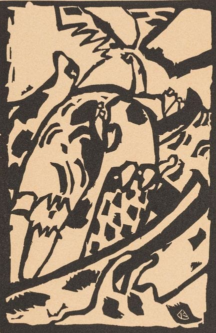 Kandinsky, Wassily. Improvisación 7 (1911). Xilogr