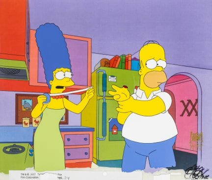 Animation Art - 20th Century Fox. Cel original de 