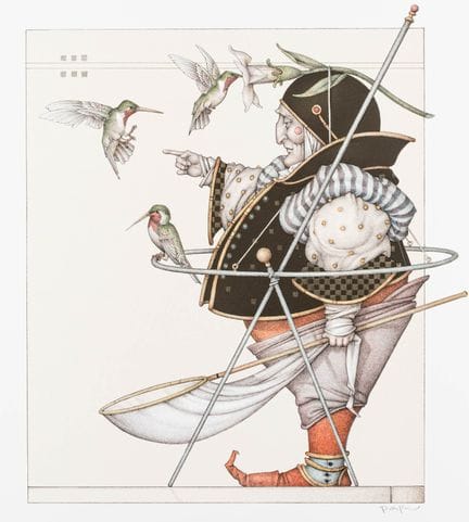 Parkes, Michael. The Hummingbird Collector. Litogr