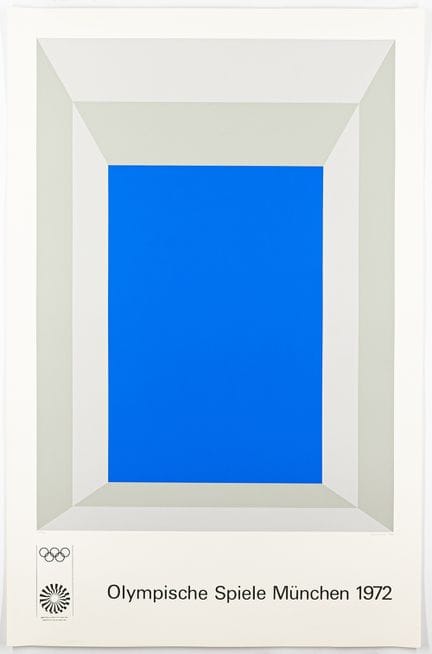 Albers, Josef. Ein hochblaues Firmament (für die O