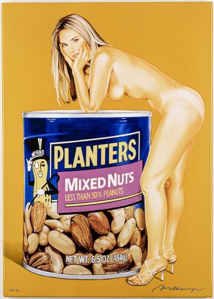 Ramos, Mel. Mixed Nuts. Sculpture murale. Offset c