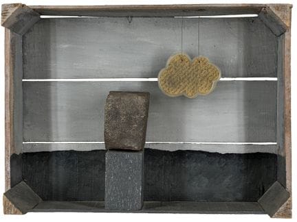 Fluxus - Paeffgen, Claus Otto. Kistenobjekt III. W