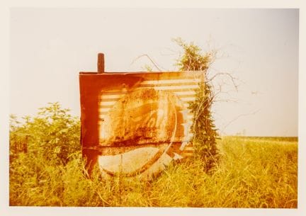 Christenberry, William. Pepsi Cola Sign in Landsca