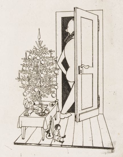 Brockmann, Gottfried. Noël. 2 gravures sur papier 