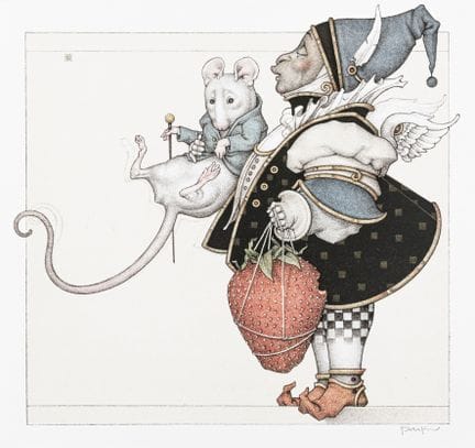 Parkes, Michael. The Mouse Collector. Litografía e