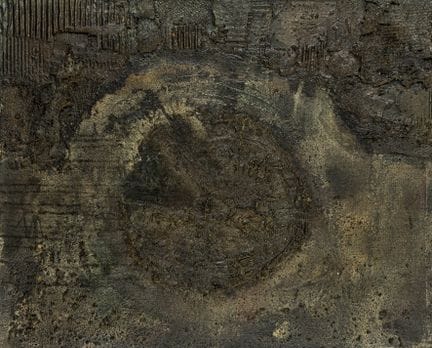 Tumarkin, Ygael. Senza titolo. (Orologio). Collage