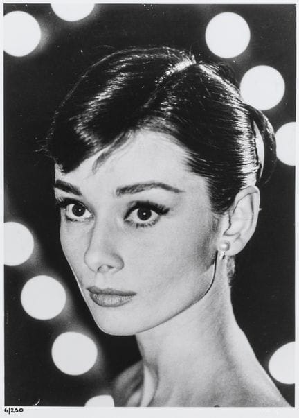 Grant, Allan. Audrey Hepburn. Silbergelatine auf A