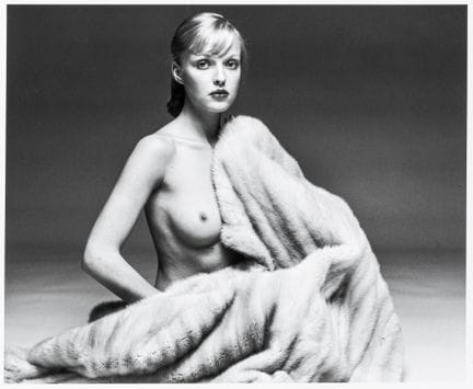 Gundlach, Franz Christian. Christa im Mink. Silber