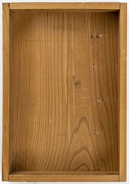 Fluxus——约瑟夫·博伊斯（Joseph Beuys）。《直觉》（Intuition）。软木盒。