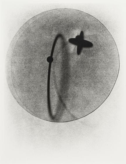 Moholy-Nagy, Laszló. Ohne Titel. Photogramm positi