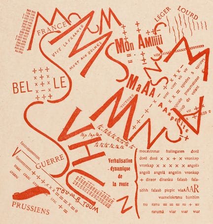 Marinetti, Filippo Tommaso. «Vive la 'France' - Mo