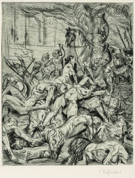Schlichter, Rudolf. La conquista de Bagdad. Aguafu