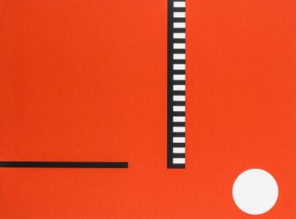 Buchholz, Erich. Le cahier rouge. Sérigraphie en n