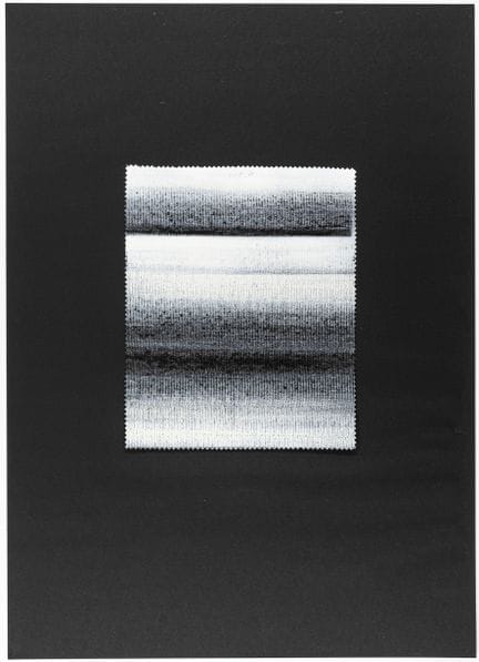 Mack, Heinz. Estructura en blanco y negro. Tiza de