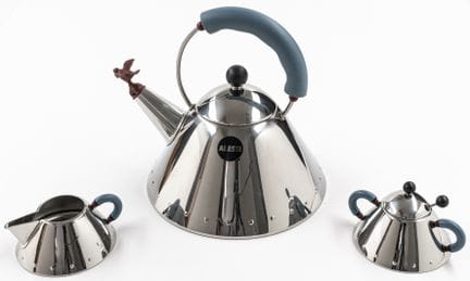 Design - Alessi, Alberto. Collezione di 5 oggetti 