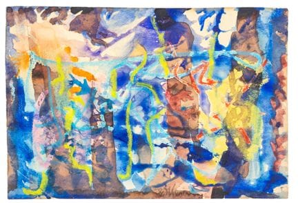 Kesting, Edmund. Ohne Titel. (Abstrakte Studie). M