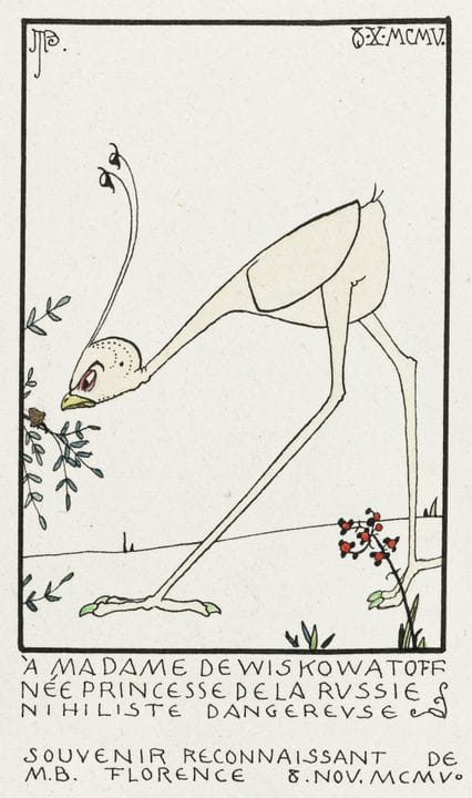 Behmer, Marcus. Collection comprenant 1 dessin ori
