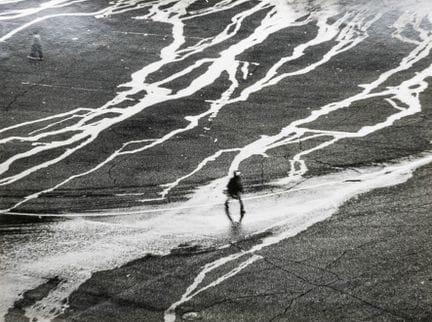 Krolow, Wolfgang. Asphalt. Silbergelatine auf Phot