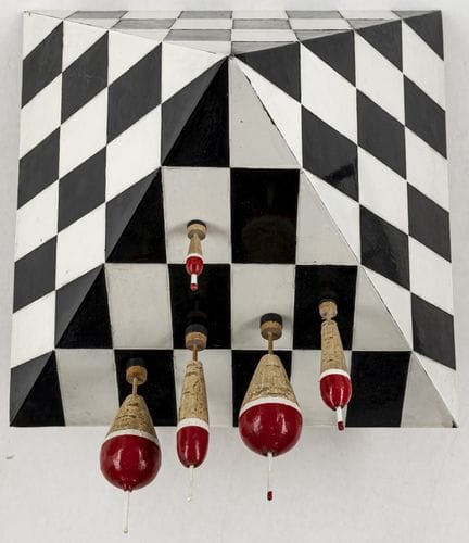 Fluxus - Saito, Takako. Pyramide-Schachspiel. Pyra