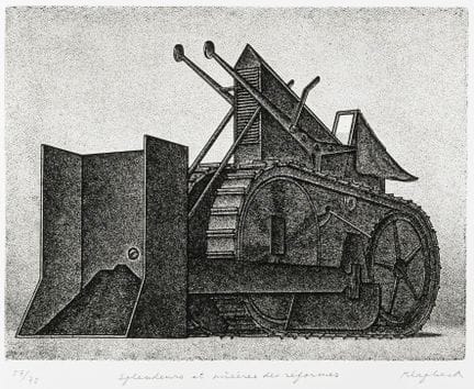 Klapheck, Konrad. Splendeurs et misères des réform