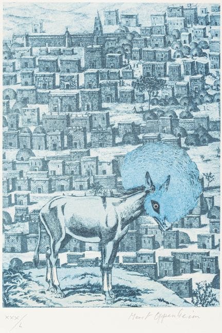 Oppenheim, Meret. El burro de Tombuctú. Impresión 