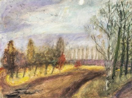 Penck, A. R. (attributed). Untitled. (Autumnal Lan
